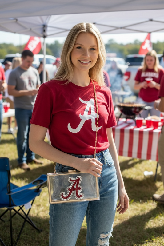 Alabama Acrylic Game Day Purse