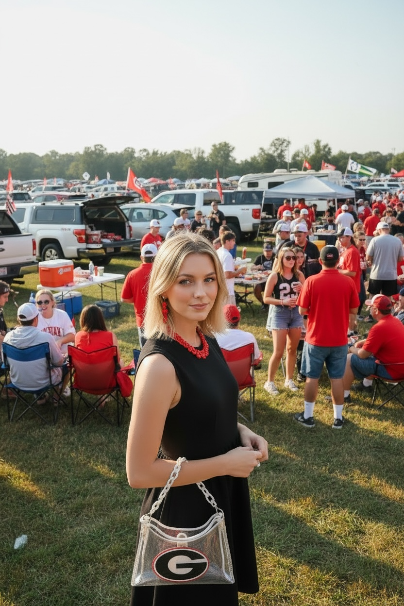 Go Dawgs! Game day purse